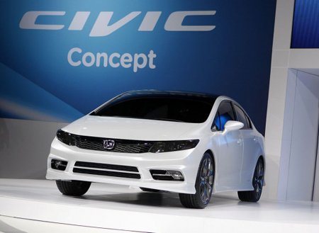 Концептуальные версии девятого поколения Honda Civic уже демонстрировались в этом году в Детройте